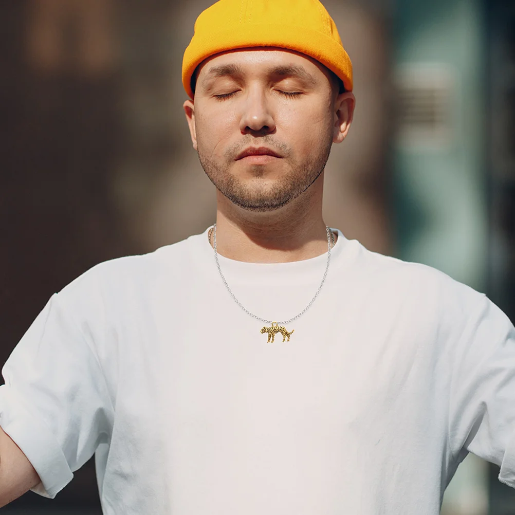 20Pcs Leopard Charms Unique DIY Jewelry Accessories for Necklaces Bracelets Keychains Zinc Alloy Animal Pendants