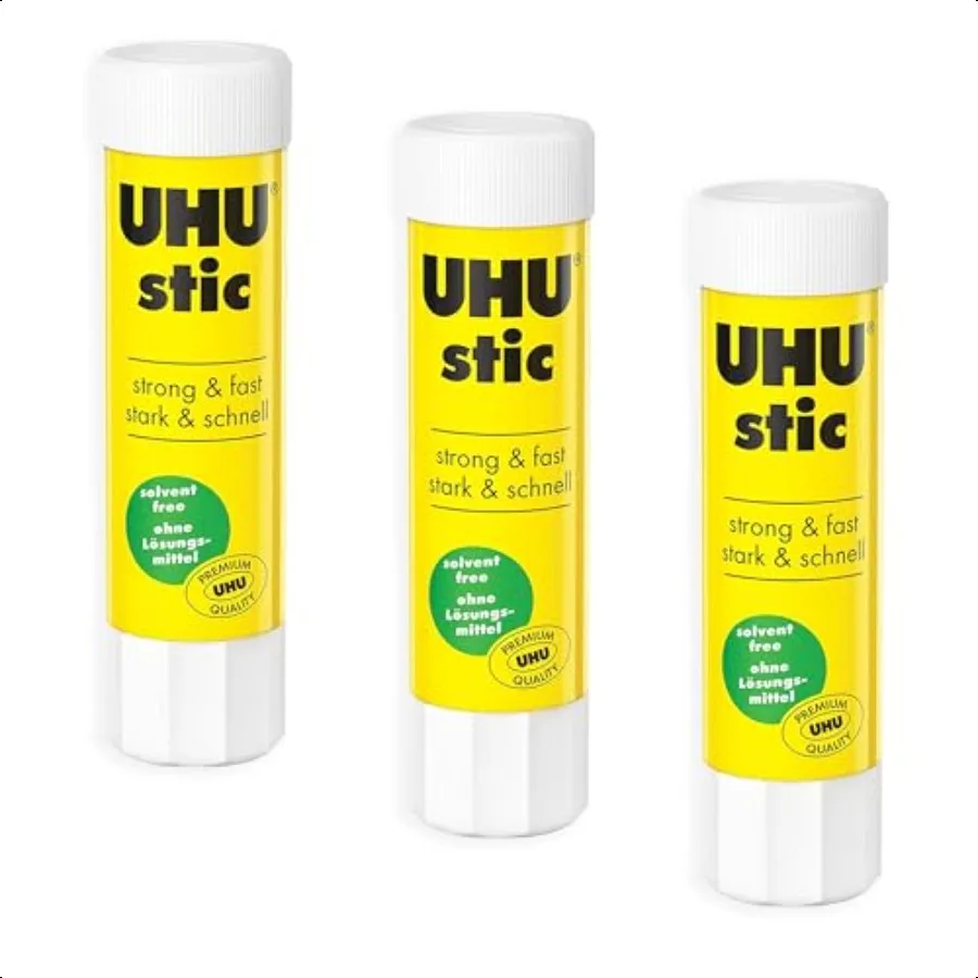 

Stic Glue Stick Soent Free Clear Application 8G Pack of 3