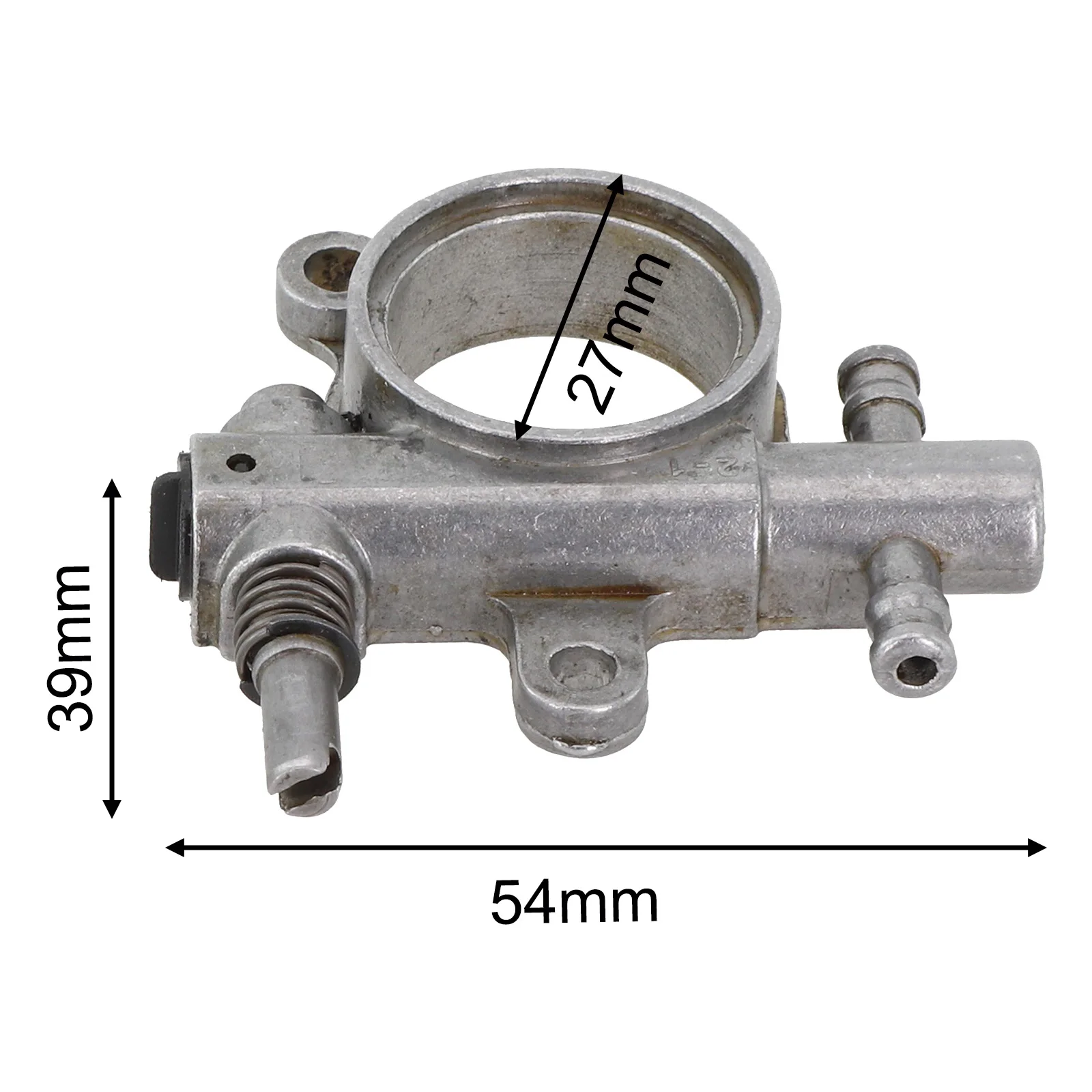 1Pcs Chainsaw Oil Pump With Worm Drive Gear For 2500 3800 Chainsaw Spare Parts Electric Saw Parts Garden Accessories