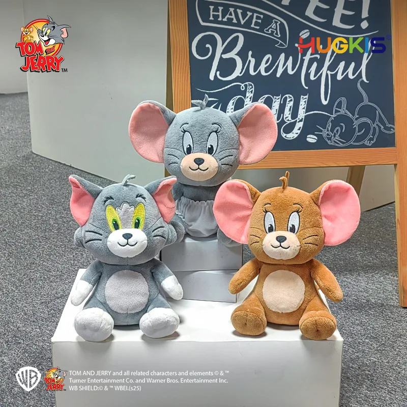 Hugkis Tom und Jerry Serie Galore Kuscheltiere Plüschpuppe Spielzeug Klassische Animation Kinder Geschenk Kissen Möbeldekoration