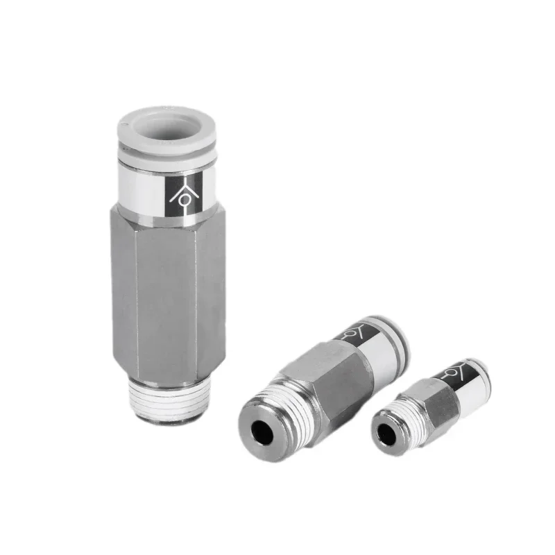 Pneumatic One-way Non Return Check Valve SMC Type Straight Control  AKH Non Return Plastic Check Valve One-touch Fittings