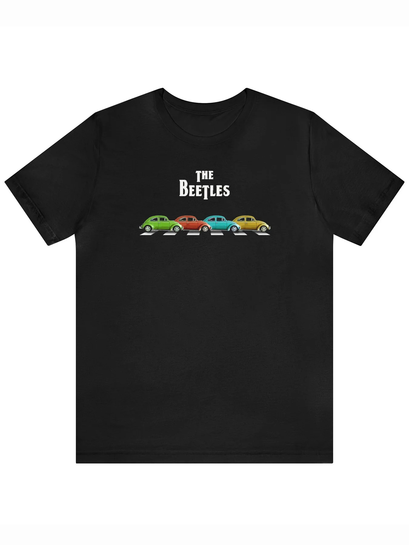 

Men's Casual Cotton T-Shirt with Unique Car Design - Breathable, Short Sleeve, Round Neck for Summer Outings & Sports