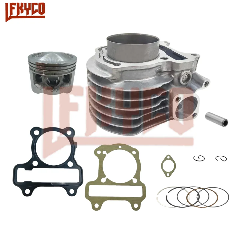 Motorcycle Accessory 54mm Engine Parts Cylinder Kit 110CC Motor for Honda DIO VISION 110 NSC KZLA 110 NSC110 2011-2016 Motoblock