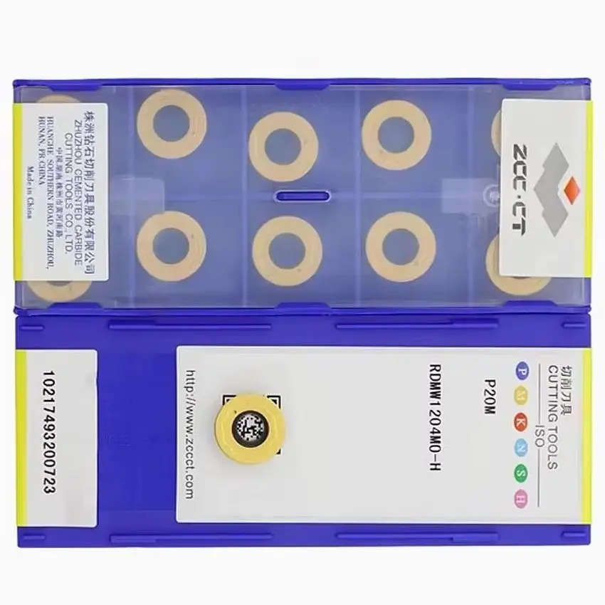 

RDMW1204MO-H P20M/RDMW1204MO-H P20T/RDMW1204MO-H YBG205H ZCC.CT R6 RDMW1204MO-H CNC carbide inserts milling inserts 10pcs/box