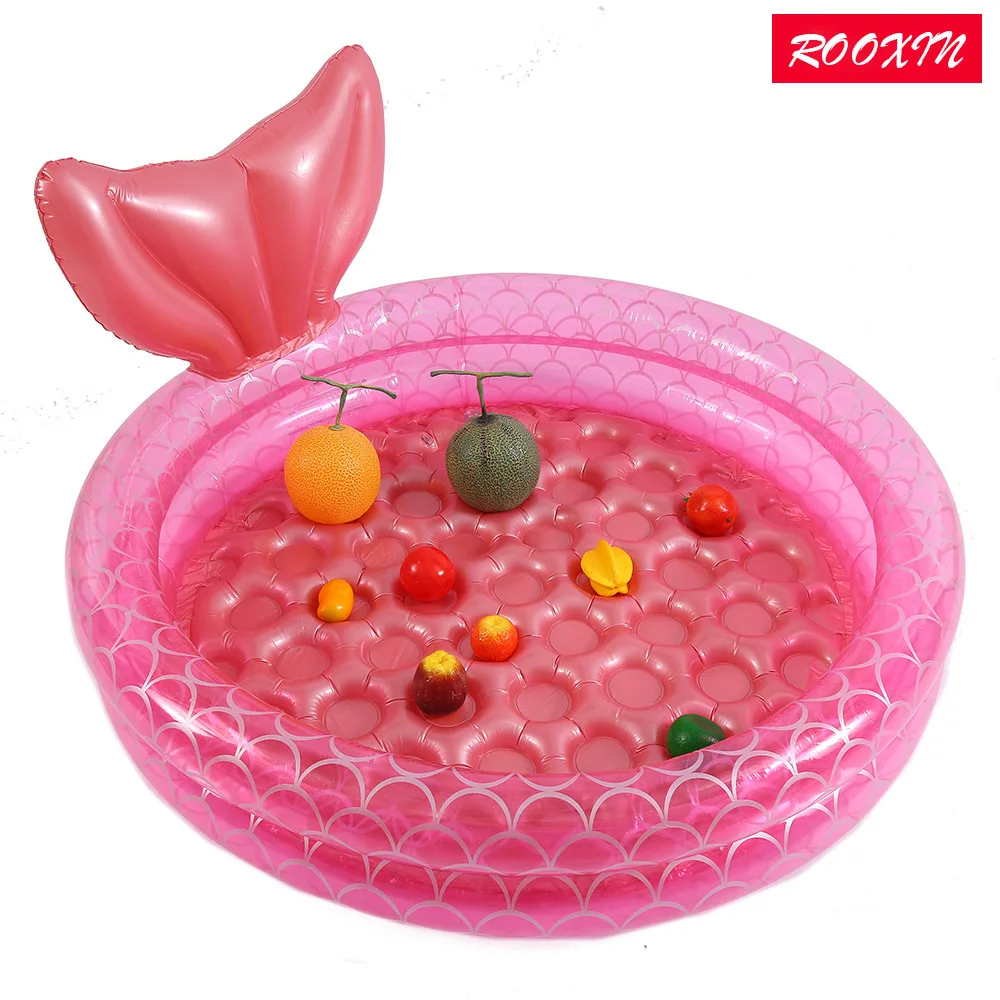 ROOXIN Child Baby Inflatable Swimming Pool Toys Outdoor Paddling Pool Infant Pool Round Kids Swim Ring Water Play Equipment