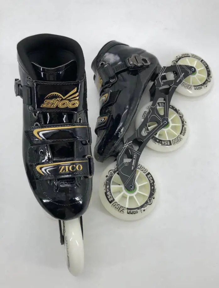 Each Carbon Fiber Inline Speed Skates 4 Wheels Skating Professional Skates Shoes Professional