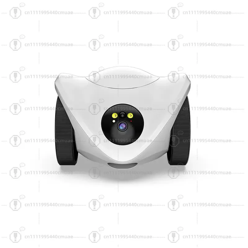 Intelligent walkable surveillance camera accompanies walking dog feeder remote voice intercom 360 high definition night vision