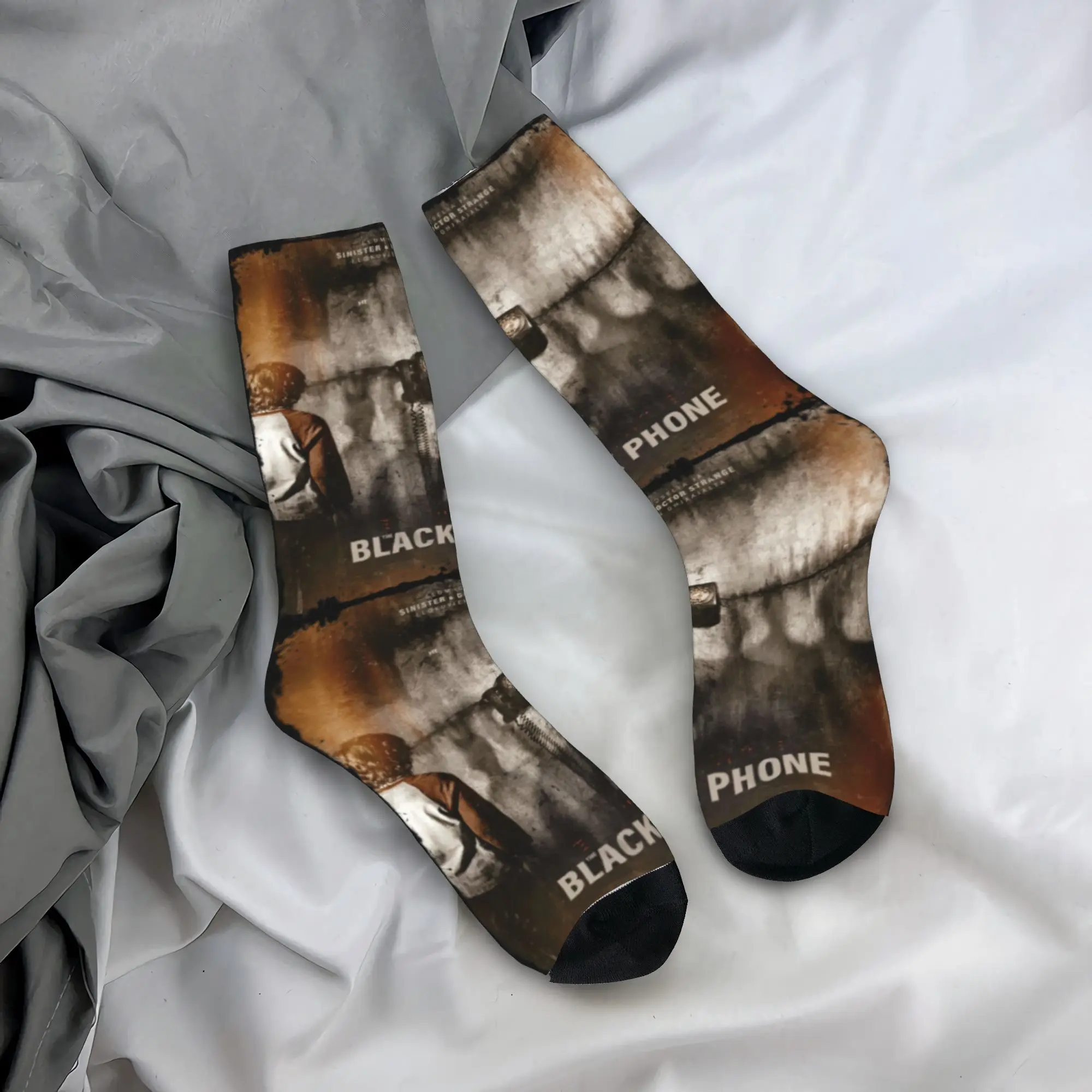 2025 الهاتف الأسود 2 أفلام المشارك جوارب النساء الرجال الجوارب متوسطة لينة جوارب بأشكال مضحكة الخريف الرياضة عدم الانزلاق جوارب مطبوعة هدية