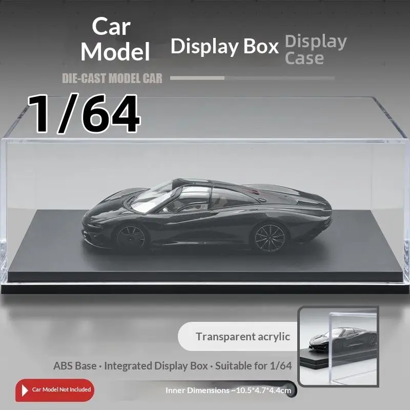 1Pcs Acrylic Dust-Proof Showcase & Storage Organizer Box For MiniGT 1/64 Diecast Model Car Display Case With Cover-New