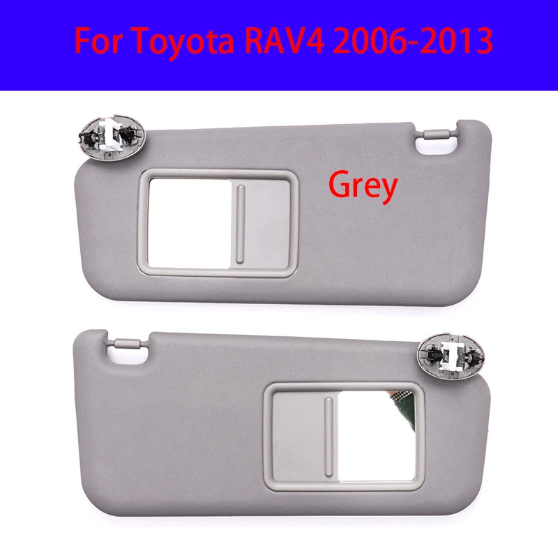 

For Toyota RAV4 2006 2007 2008 2009 2010 2011 2012 2013 Beige Gray Car Sun Visor Left / Right Side Driver / Passenger Side
