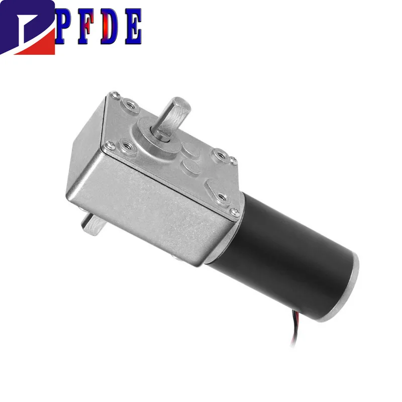 

Самоблокирующийся реверсивный червячный турбинный мотор-редуктор с кабелем, двигатель постоянного тока с высоким крутящим моментом 5840-31ZY 12 В 24 В