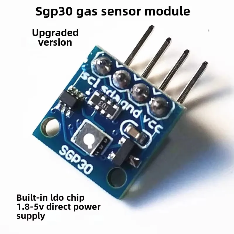 SGP30 gas sensor TVOC/eCO2 air quality formaldehyde SCD41 CO2 measurement module SGP40