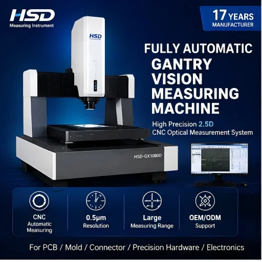 Full Automatic 2.5D Vision VMM Image Video Measuring System Machine Customized Support ODM/OEM