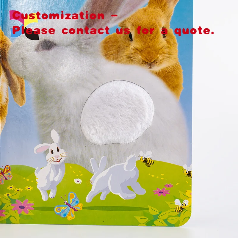 

custom.Personalized Children Book Printing Feel Design Custom Board Books