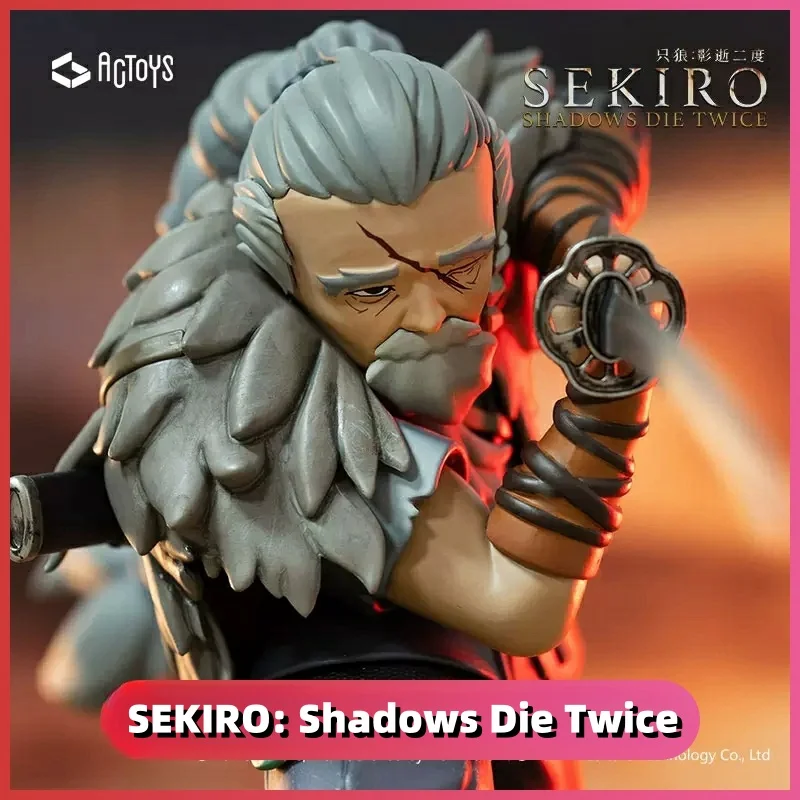 Actoys Sekiro Shadows Die Twice Darin De Paul Owl  Figure Original Figma Figure Game Model Peripheral Toys