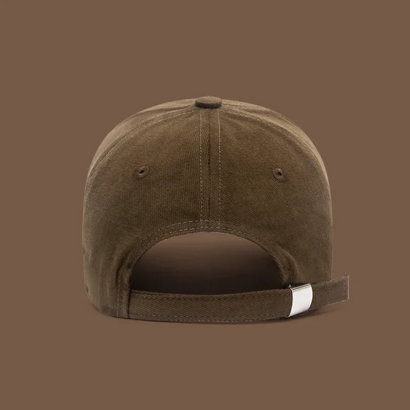 Neue Unisex-koreanische Version mit großem Kopfumfang, dreidimensionaler R-Buchstabe, Baumwolldorn, 3dimensionale bestickte Baseballkappe – Detail 9