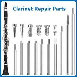 SLADE  34Pcs Clarinet Repair Tool Kit Maintenance Parts Threaded Rod Screws Replacement Accessories Woodwind Instrument Parts
