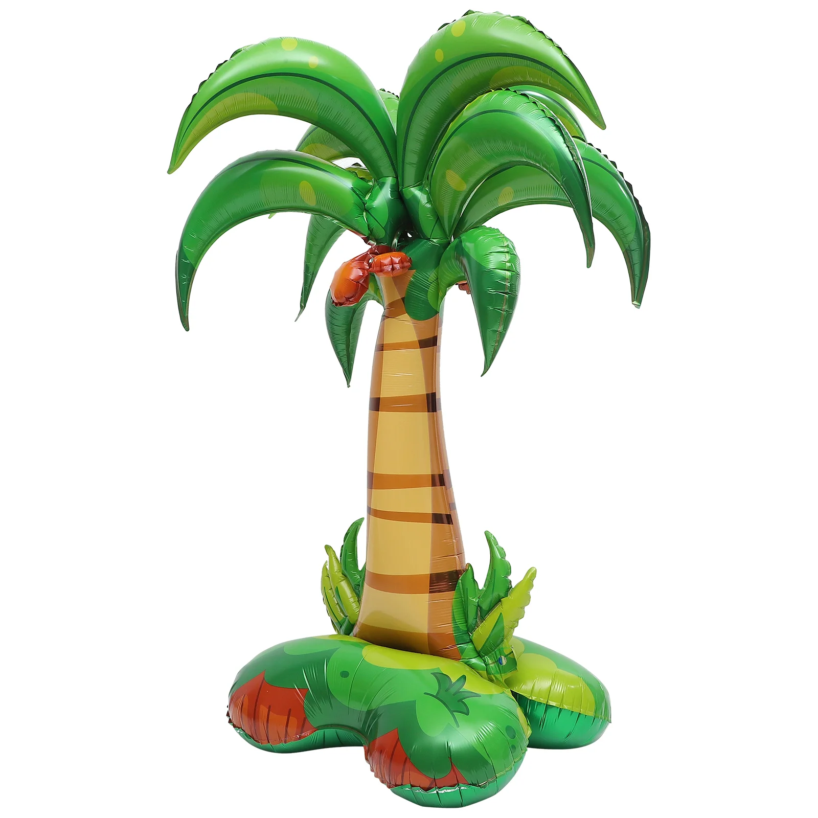 Coconut Balloons Jumbo Inflatable Palm Trees Giant Trees Balloons Pool Float Luau Hawaiian Tropical Party Decorations Summer