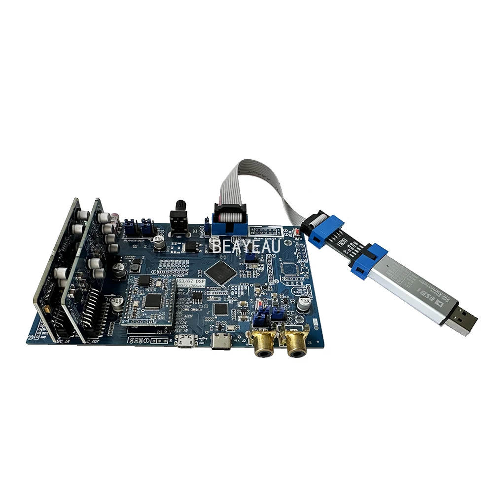 ADAU1463 Development Board ADAU1467 Compatible with CT7601USB Interface SAM5504 Effect Module