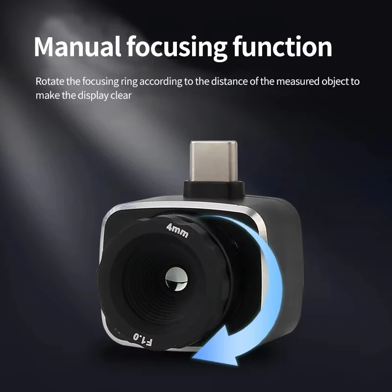 UNI-T UTi261M Termocamera 256x192 Termocamera a immagine di calore a infrarossi per telefono Android (non per iPhone Type-C)