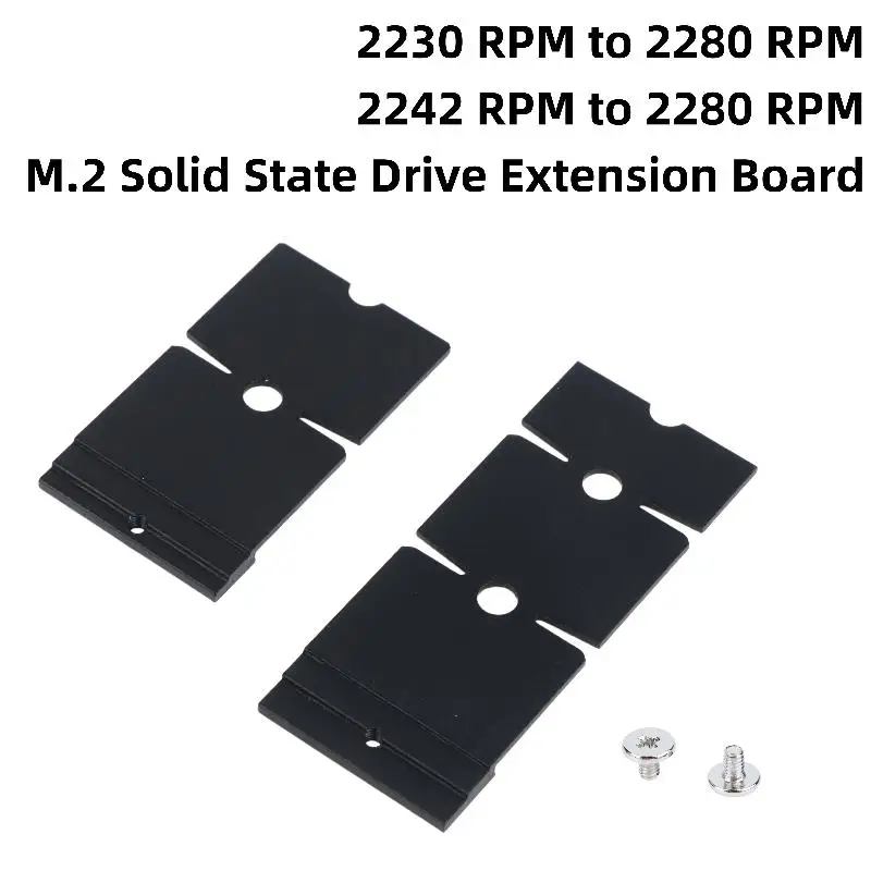 の＃ 1 Set DIY Accessories M.2 NGFF NVMe SSD 2230/2242 To 2280 Length Extension Adapter Brackets
