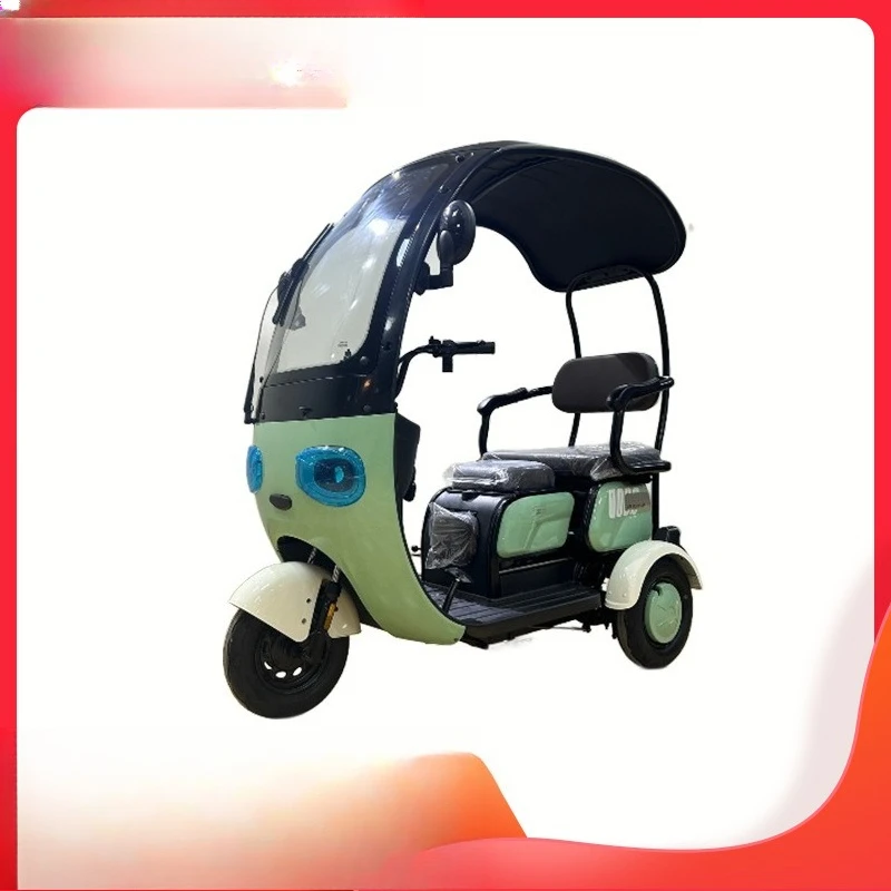 

Fashion shed electric tricycle adult leisure battery car household scooter elderly moped electric car
