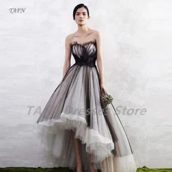 TAFN Gorgeous Evening Party Dresses Sweetheart Collar Strapless Prom Gown Contrast Color A-line vestidos de festa Custom Made