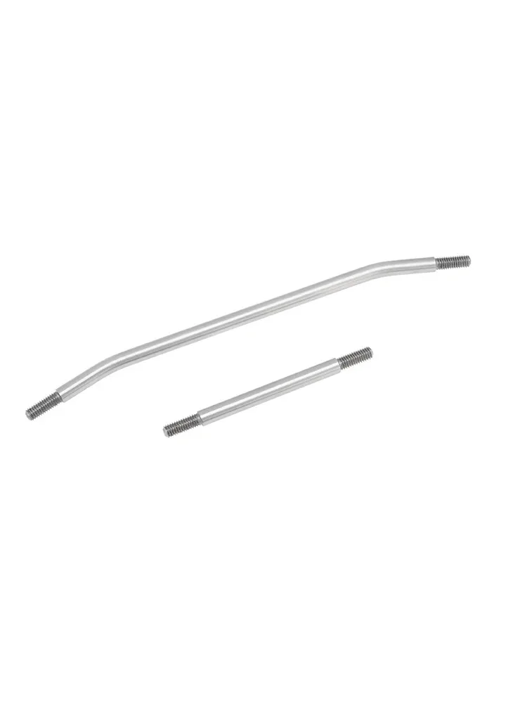 1/6 RC Crawler Car Parts Stainless Steel Steering Links 7.0 Bending Tie Rods For Axial SCX6 AXI05000 Wrangler 2PCS