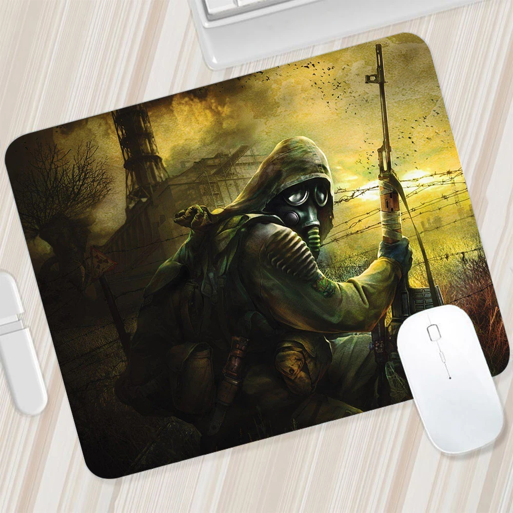 STALKER Small Mouse Pad Gaming Mousepad PC Gamer Mouse Mat Silicone Computer Office Pad Keyboard Mat Desk Pad Laptop Mausepad