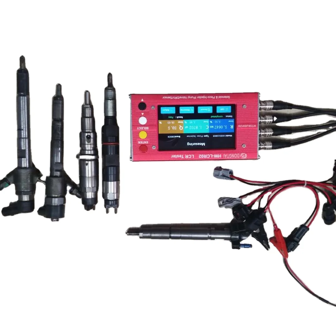 

DONGTAI LCR02 Injector Solenoid Valve / DRV/ Sensor Tester Lcr Tester and Simulator Common Rail and Piezo Injector Tester