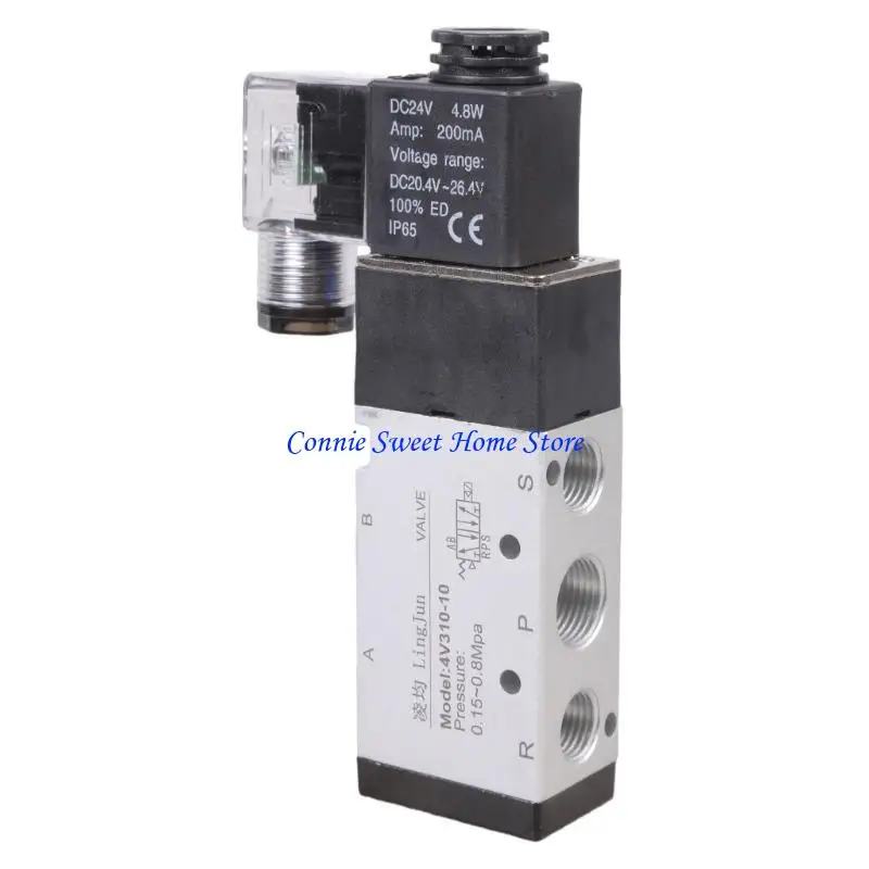 LXAF Electric Control Air Gas Valves 5 Way 2 Position Manifold Valves