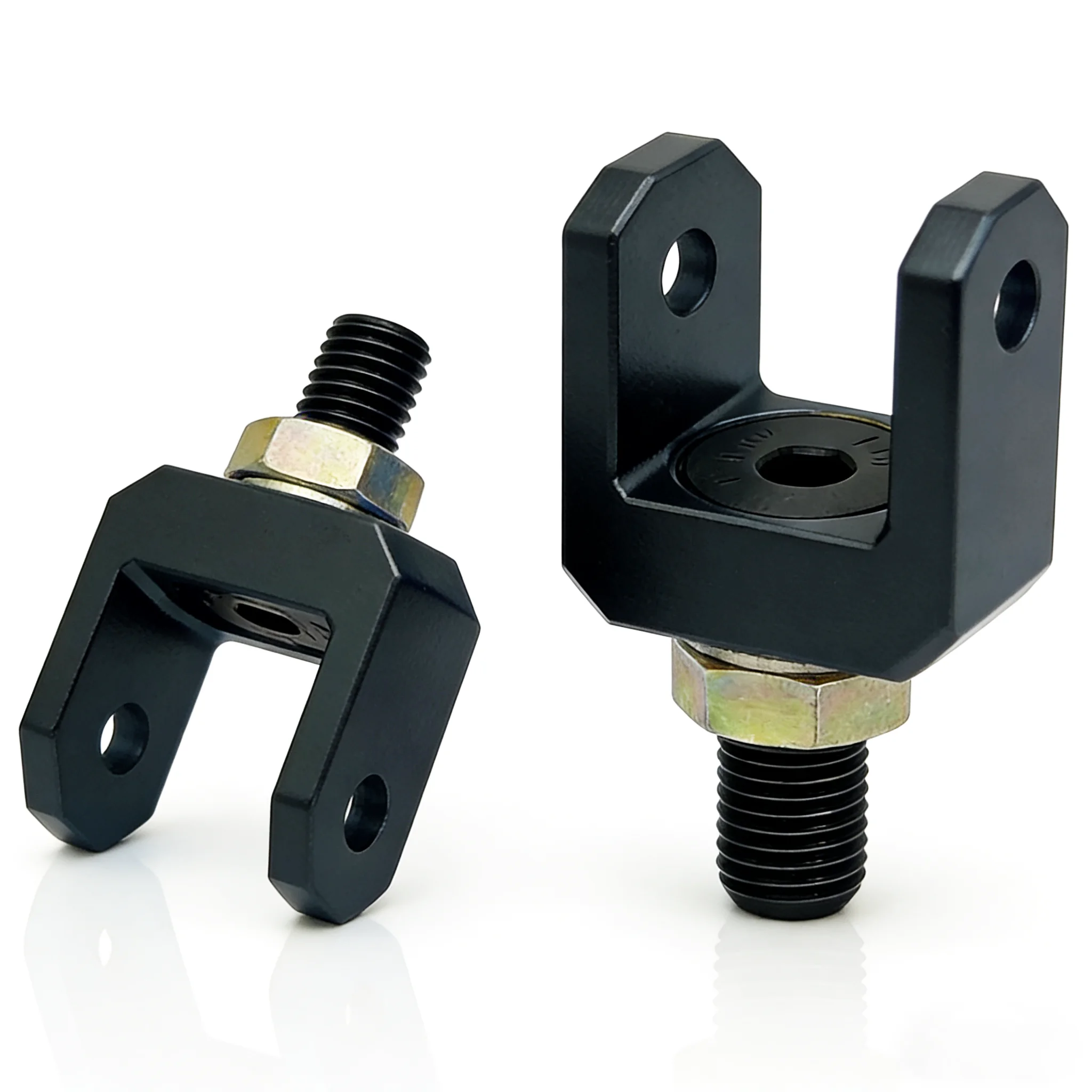 Light Bee Mod High-Strength Anodized Aluminum CNC Footpeg Bracket Mount Clamps for 2017-2026 Models Motorcycle FootPegs Installa