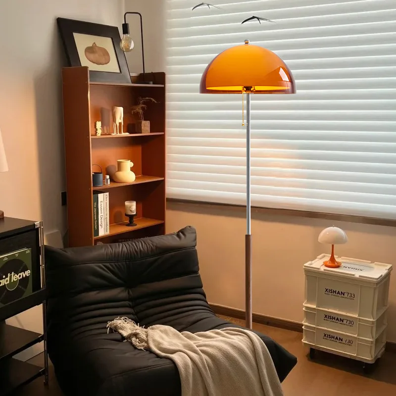 

French medieval floor lamp living room atmosphere sunset lamp bedroom bedside