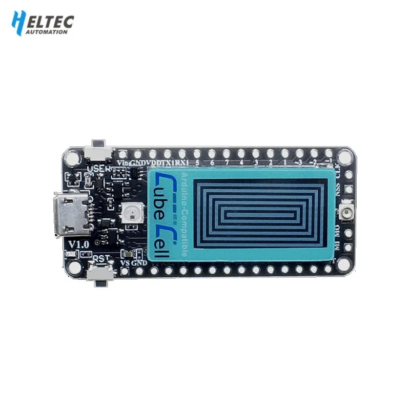 Heltec CubeCell Dev-Board Plus with SX1262 for LoRa/LoRaWAN node applications and Arduino lithium batteries and solar panels