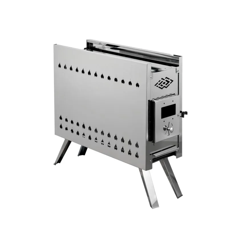 

Indoor Sauna Wood Burning Stove Camping Outdoor Tent Wood Burning Cooking Stove