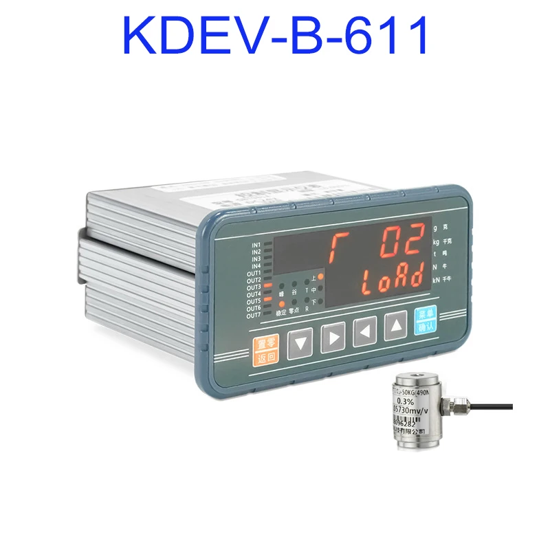 Pressure Force Measurement Weighing Sensor Instrument High-Precision Display Rs23/2485 0~10V