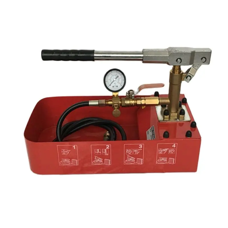 Red Manual Test Pump