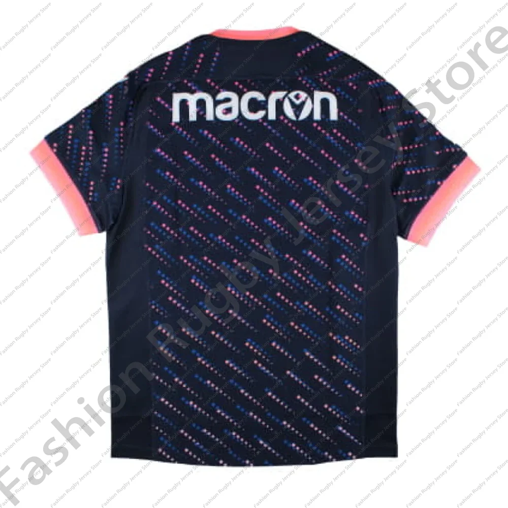 2024 2025 Edinburgh Rugby Training Rugby Jersey Clothes Player Men Kids Children Male T Shirt Team Tee Teenager Home Boys Top