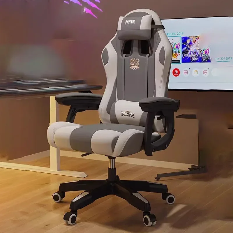 Poltronas de relaxamento poltrona jogador cadeira rotativa fezes cadeiras de escritório relaxar gamer couro individual ergonômico jogo especial pc