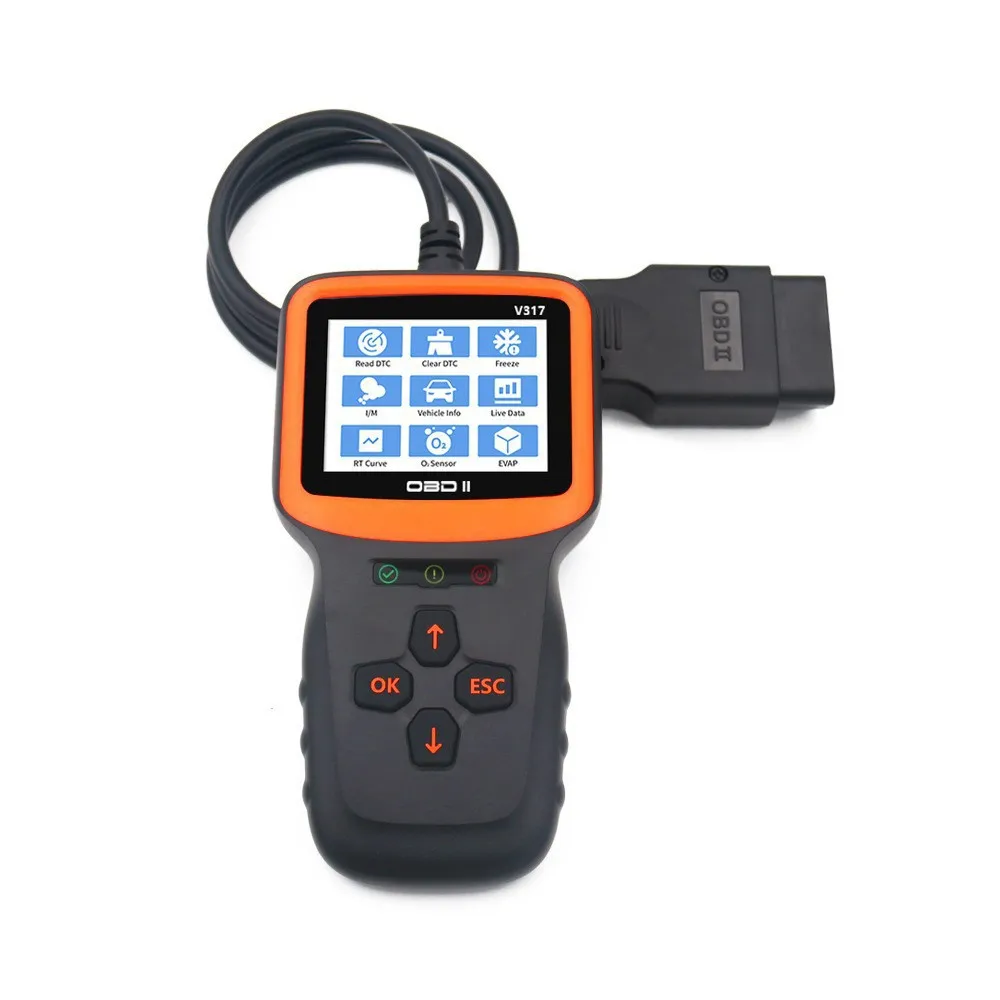

OBD2 Scanner Vehicle Check Engine Code Reader Reset I/M Readiness Car OBDII/EOBD Diagnostic Scan Automotive tools Tool