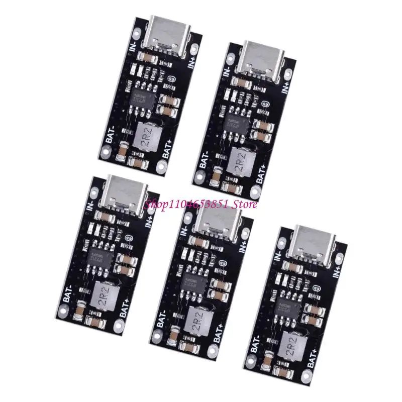 IP2312 Cell Charging Control Board with Power Conversion and Selectable 1 A, 2 A, or 3 A Current with Automatic Full Stop