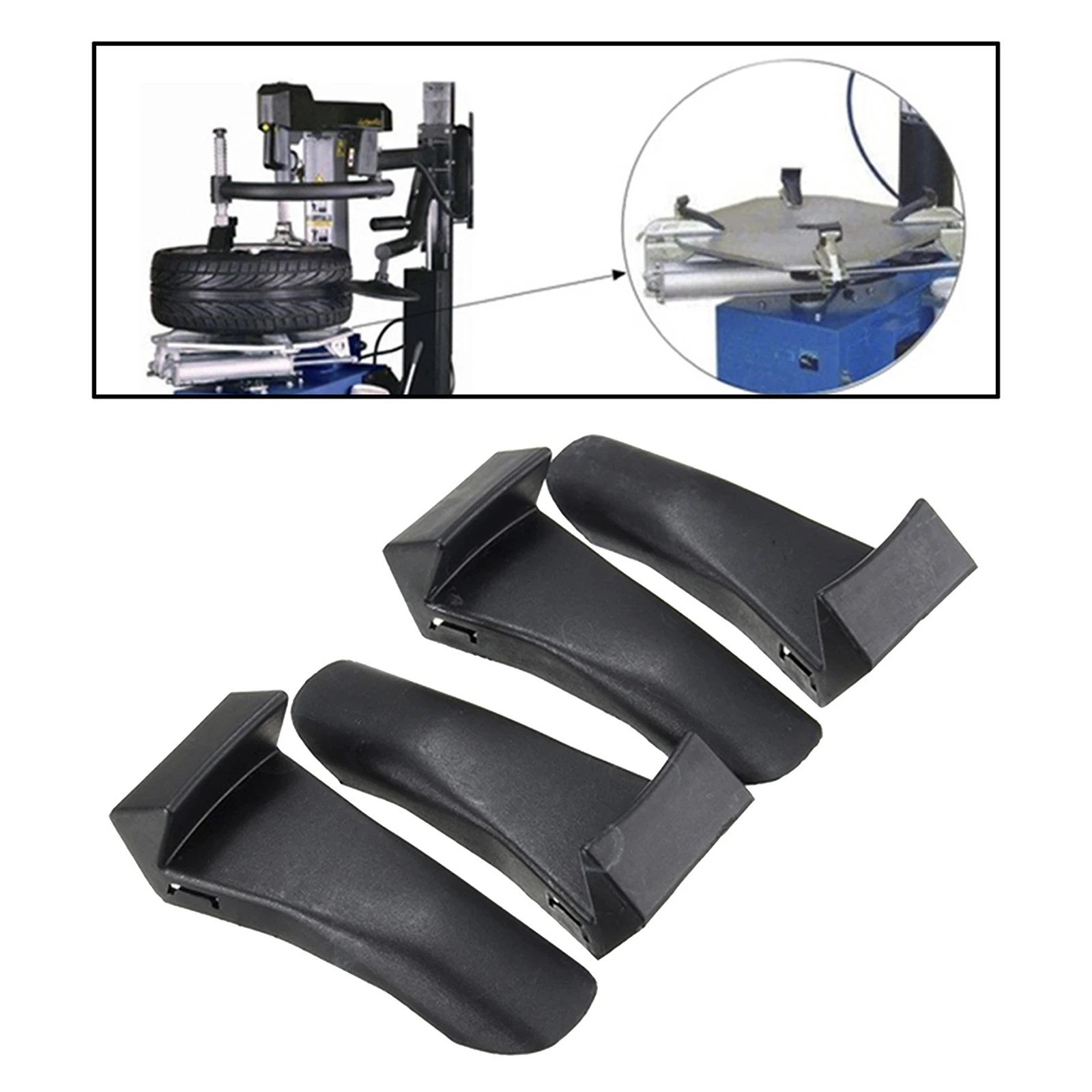 4 Pieces Tire Changer Plastic Inserts Jaw Clamp Cover Wheel Rim Guards for Tire Changer Machine BEST SELLING