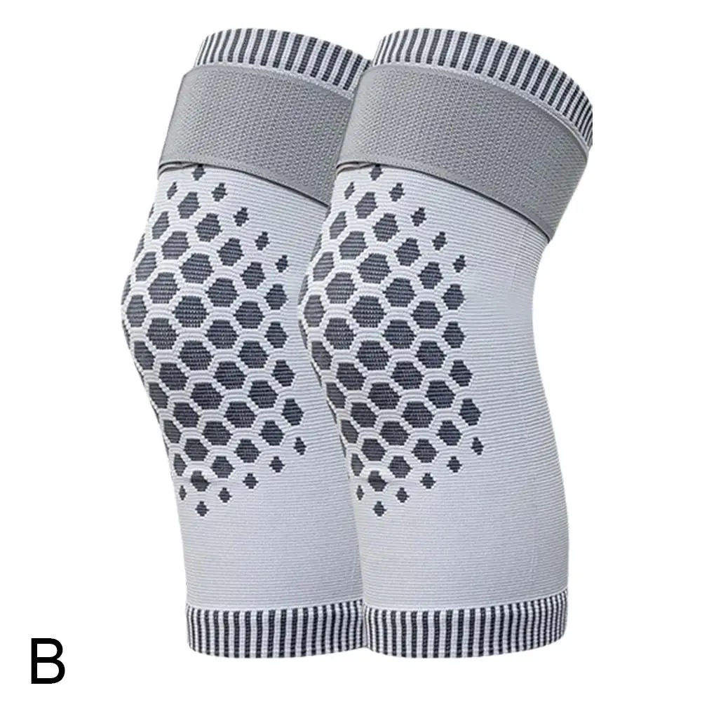 1 paar Warme Knie Pads Graphene Nylon Atmungsaktive Bein Wachen Kalten Winter Knie Schutz Für Radfahren Und Outdoor Skifahren Knie T1X8