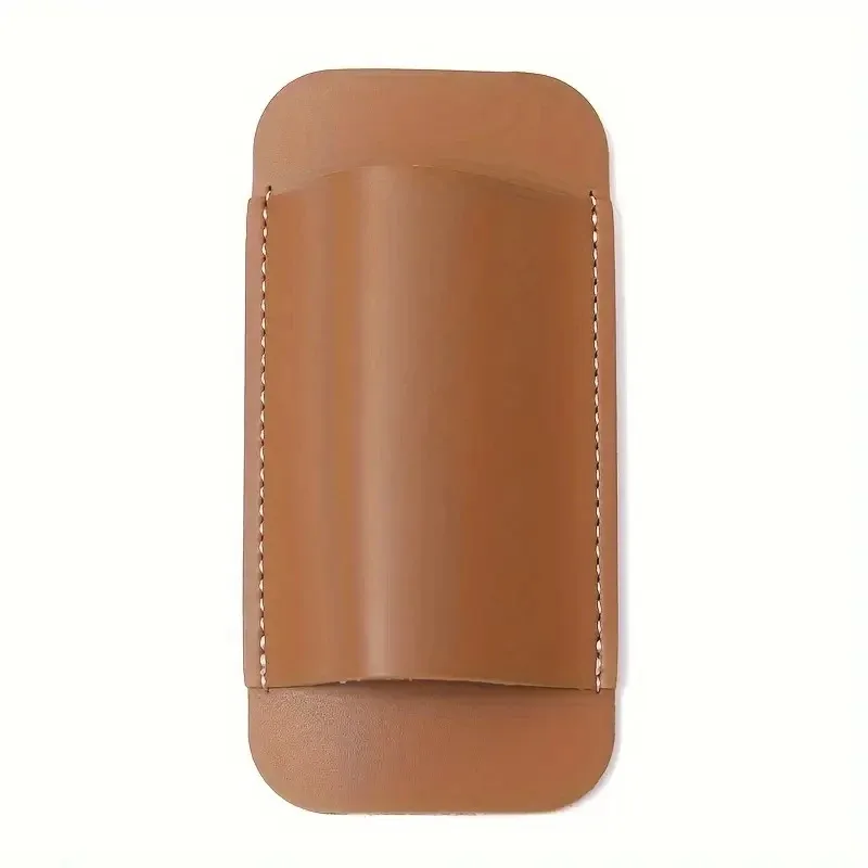 الجلود سكين للفرد غمد 5 بوصة في الهواء الطلق الخصر الحقيبة حزام حلقة جبل الثقيلة شفرة حماية المحمولة سكين حقيبة للتخزين #3