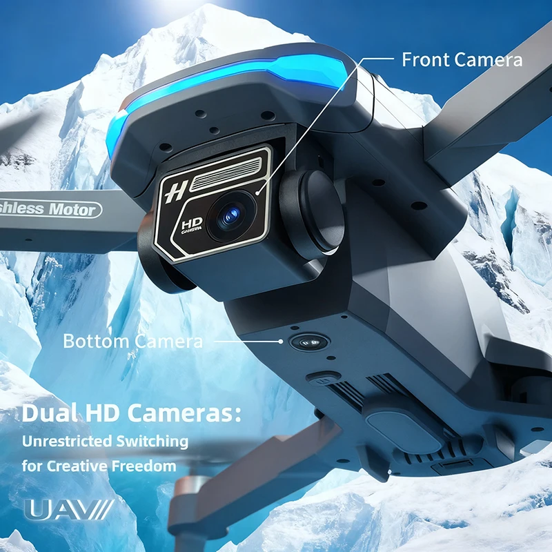 Nuevo Dron X28 8K profesional WIFI GPS HD fotografía sin escobillas plegable Quadcopter pantalla grande de 4,3 pulgadas RC distancia Drone Juguetes