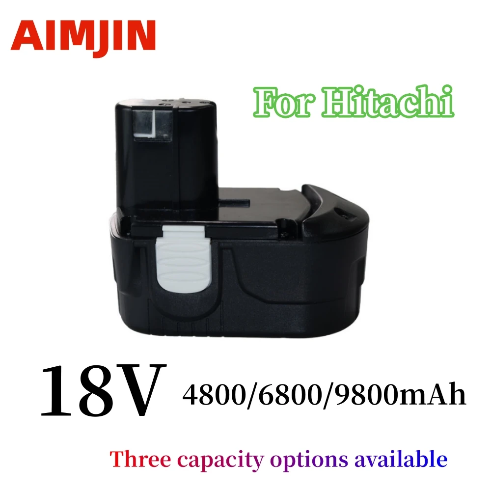 

18V 4.8/6.8/9.8Ah Suitable For Hitachi BCL1815 BCL1830 BCL1840 Drill Bit Replacement Tool Battery