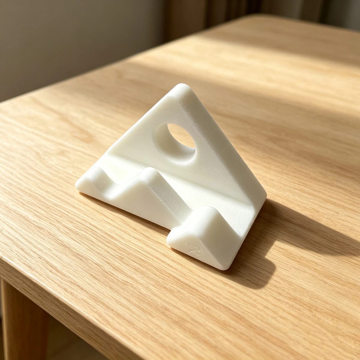 Simple Mountain-Shaped Weight Scale Stand for Home Storage, Space-Saving Universal Upright Holder for Xiaomi and Other Smart Body Fat Scales