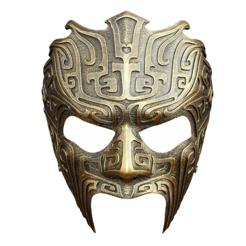 Ancient Hanfu Mask Film ＆ Theme Mask Cos TV Qingyun Zhitong Mask Mr. Ghost Mask Halloween Ball Resin Mask China Classical Mask