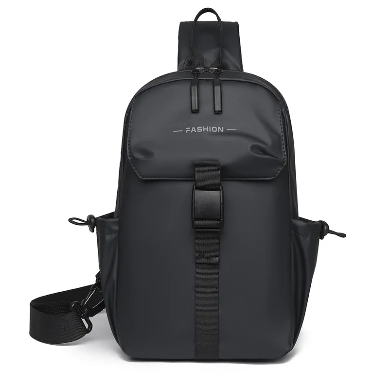 

New Minimalist Men's Chest Bag, Multi-functional Casual Outdoor Single-shoulder Bag, Large-capacity Waterproof Crossbody Bag