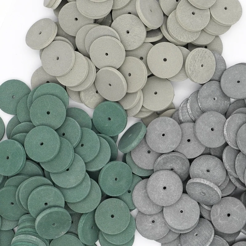 100pcs/Box Silicone Rubber Polishing wheels For Dental Jewelry Rotary Tool Dental Silicon Rubber Polishing Wheel